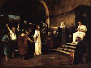 Mihaly Munkacsy Christ before Pilate Sweden oil painting reproduction